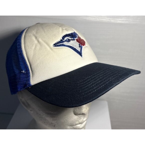 Toronto Blue Jays Womens Hat By 47 Brand Glimmer Sequin Snapback Mesh Cap MLB - Picture 2 of 8